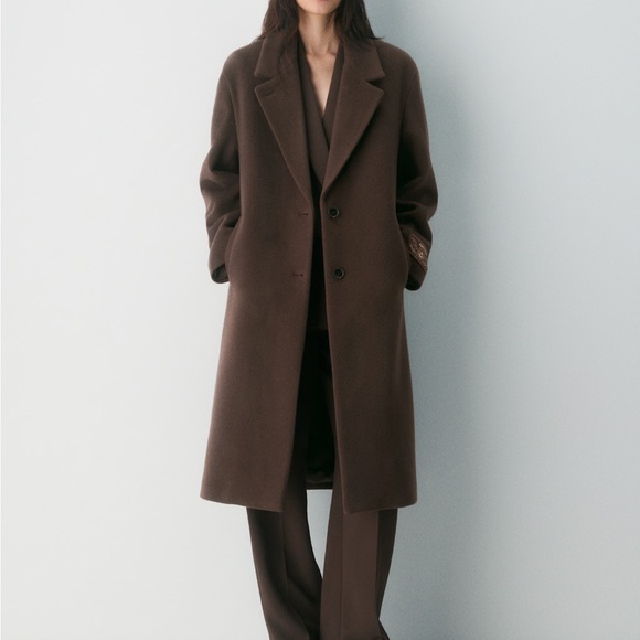 Aritzia Jackets & Blazers - Aritzia brown pea coat